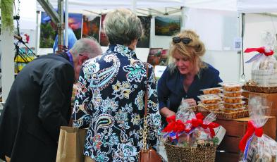 The Mountaintop Rotary Arts and Crafts show brought large crowds to Kelsey-Hutchinson Founders Park for a two-day showcase over the weekend.