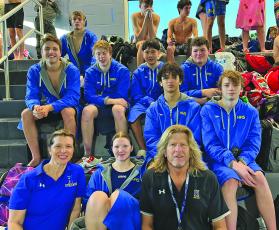 The Highlands varsity swim teem is heading to Cary on Friday to compete at the state swim meet.