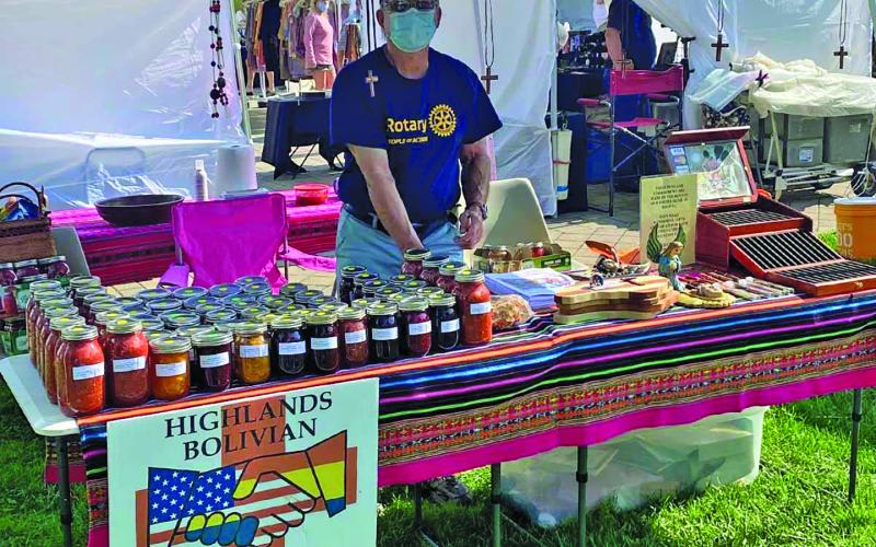 The Mountaintop Rotary Art and Craft show is scheduled for Saturday and Sunday in Kelsey-Hutchinson Founders Park.