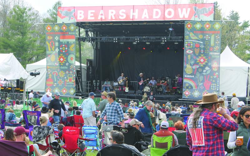 The Bear Shadow festival will take place April 28-30 at Winfield Farm in Scaly Mountain.