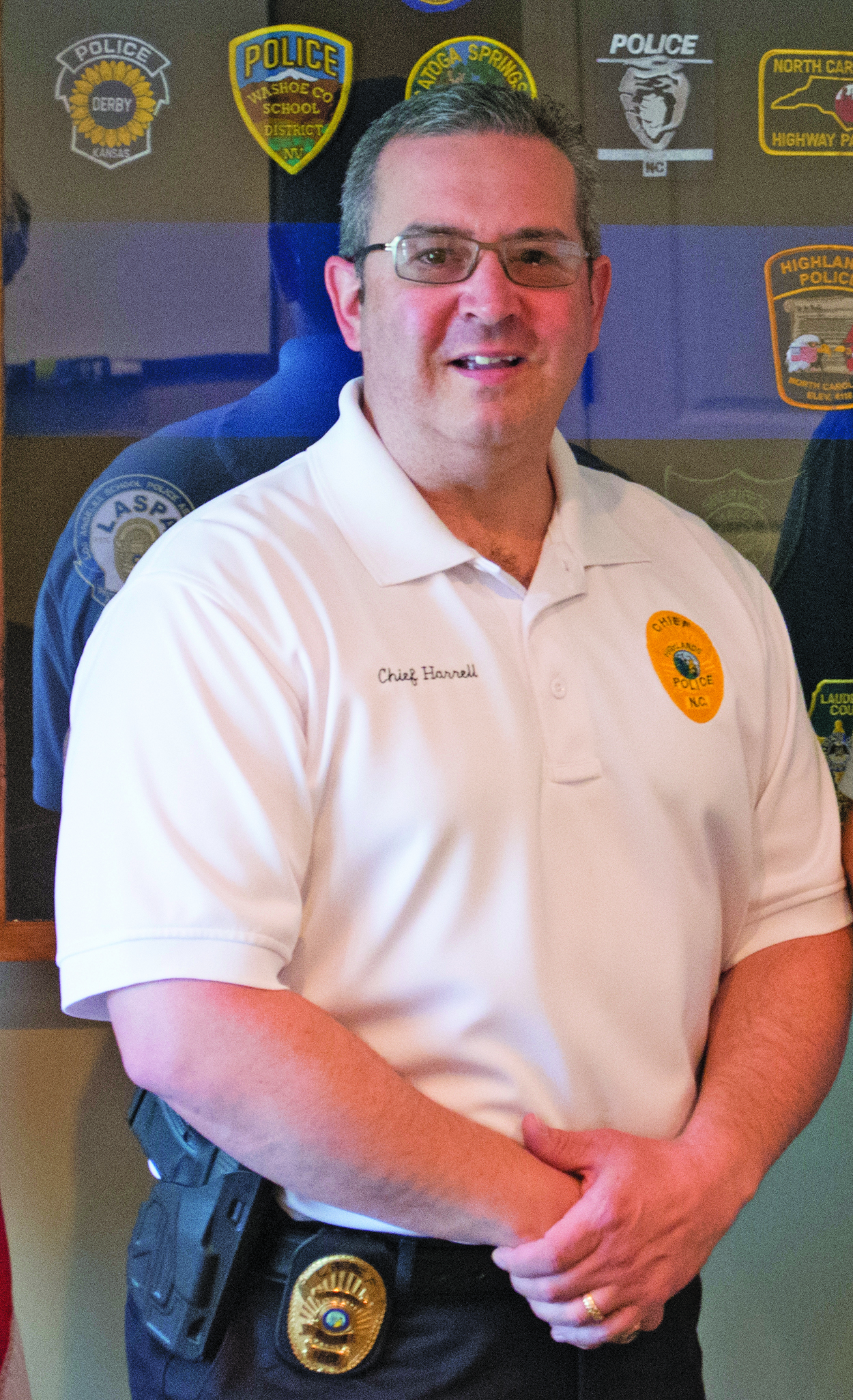 Highlands Police Chief Bill Harrell