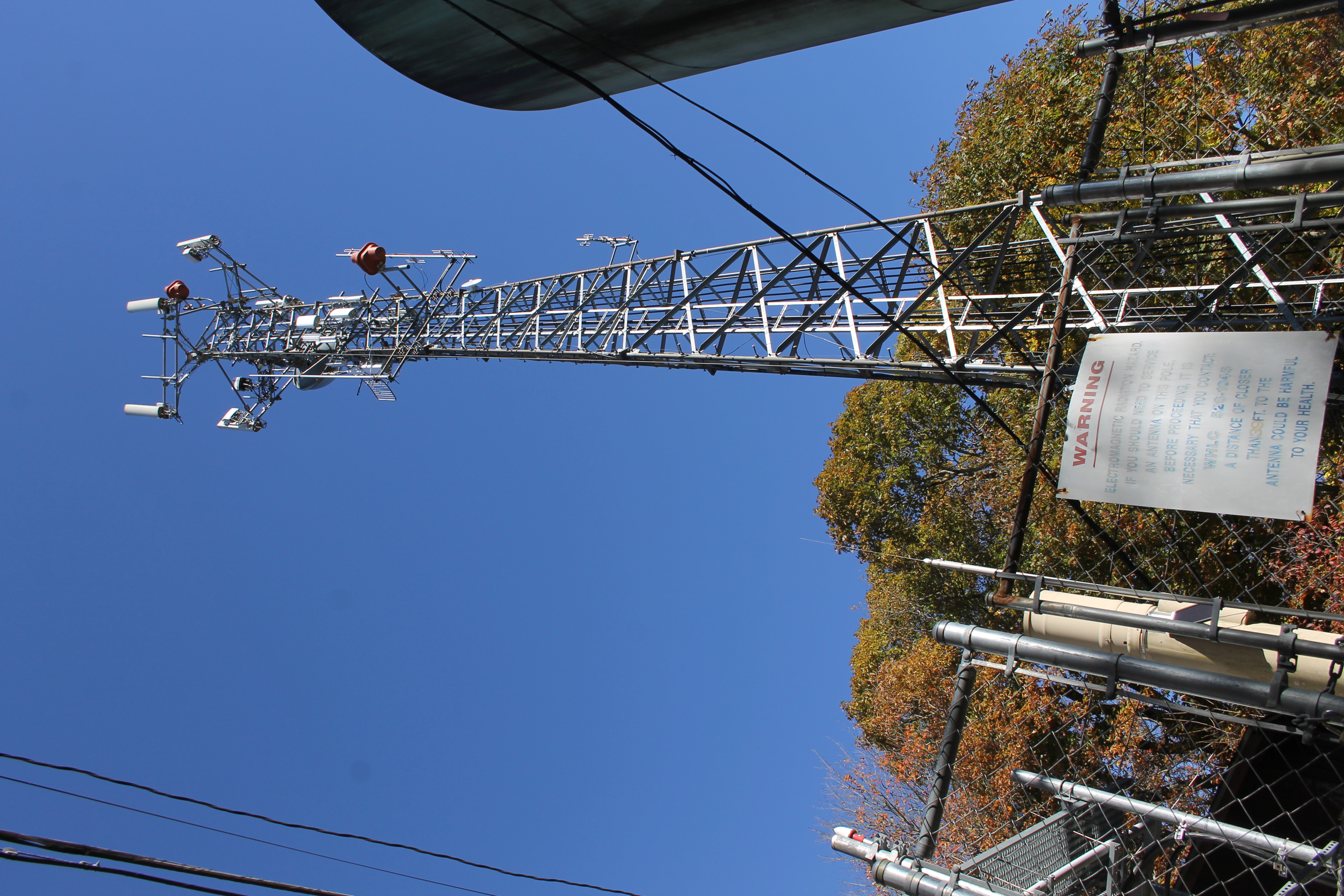 The Big Bear Pen communication tower