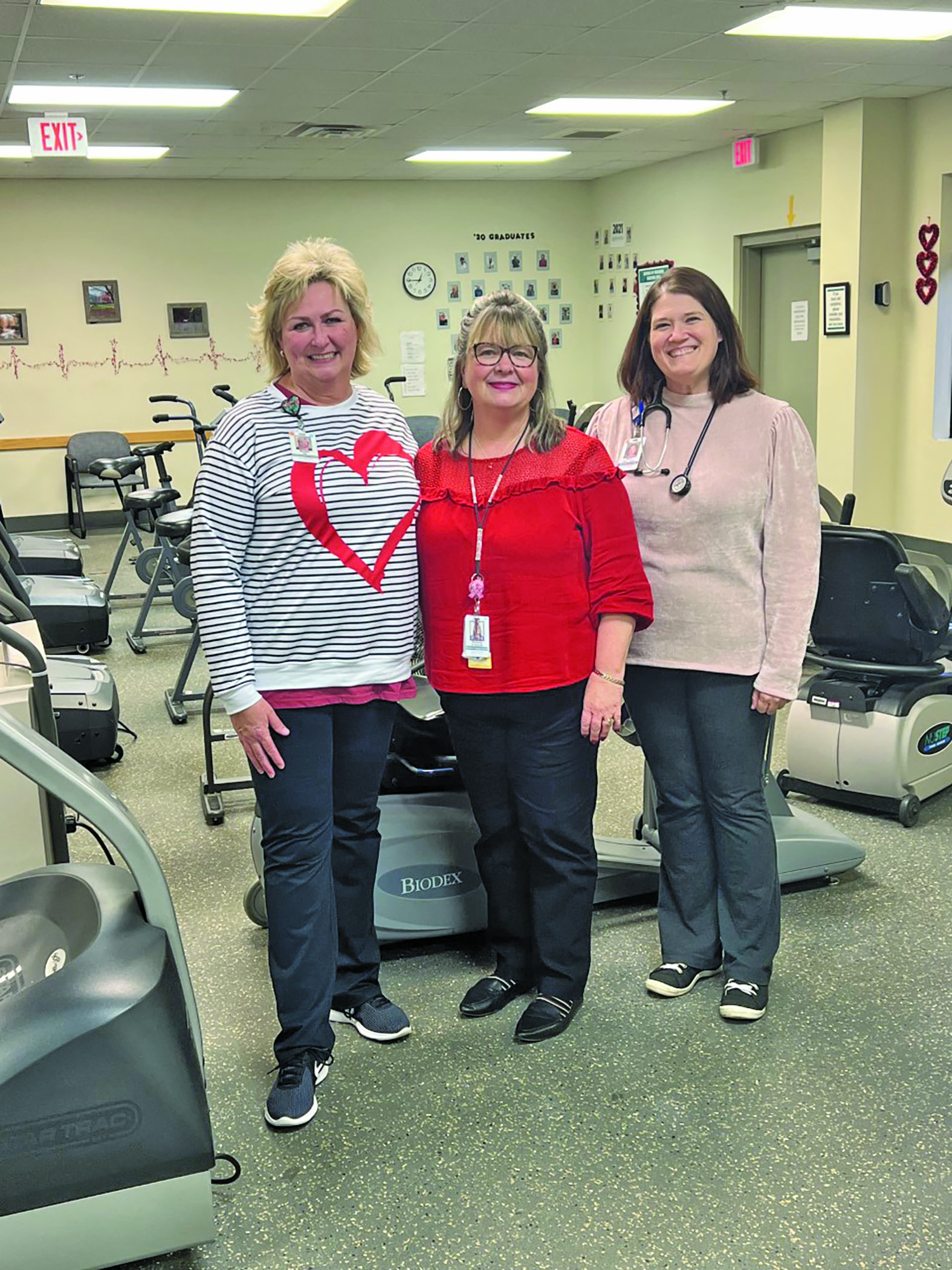 Submitted Photo Pictured left to right: Barbie Adams, Darlene Crisp and Beth Boone.