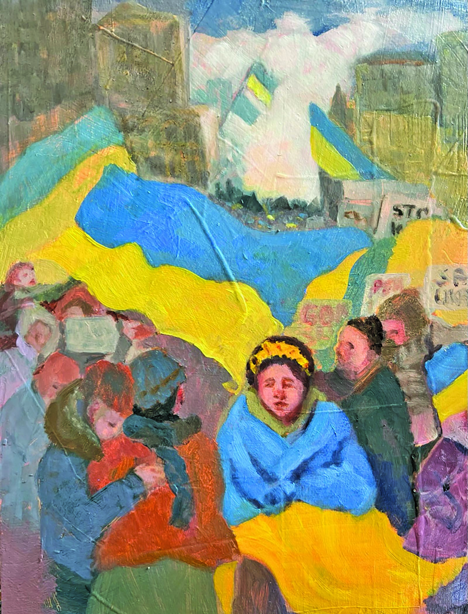 One of Hudson's paintings Submitted Photo