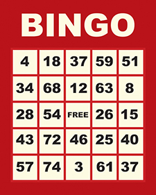 Shop With A Cop Rotary Bingo