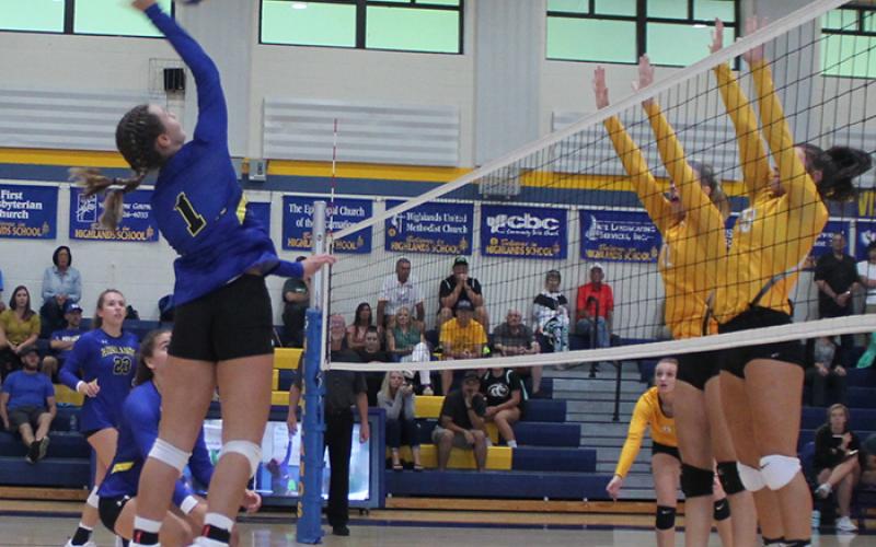 Volleyball falls to North Stanly