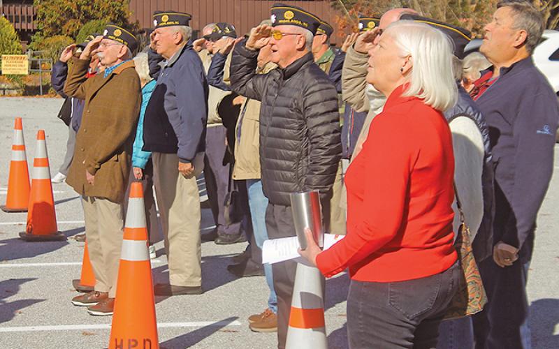 Highlands’ Veteran’s Day ceremony recognized all who have served.