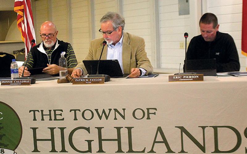 The Highlands Board of Commissioners approved preliminary design plans for the new fire station, which will be built on Franklin Road.