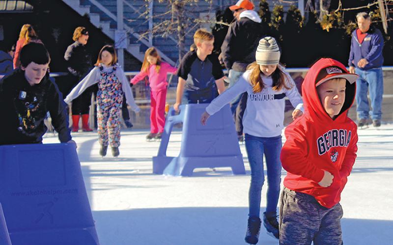 The Highlands ice rink has seen 510 skaters already in December.