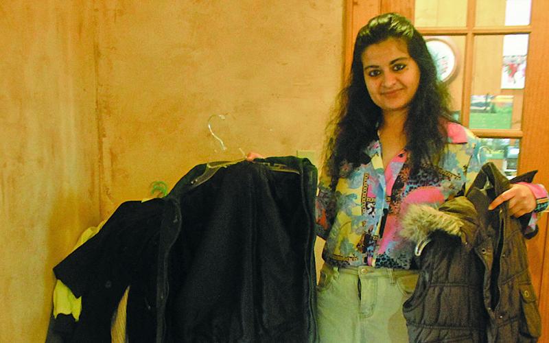Winter coat drive coordinator Sukhin Chawla said more than 50 coats and jackets have been donated during the Scaly Mountain coat drive.