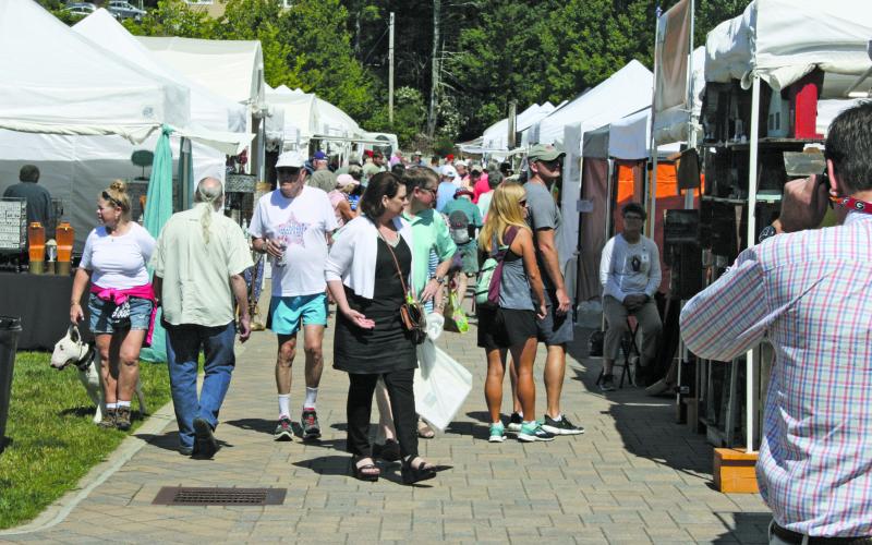 The 2020 Mountaintop Arts and Crafts show will take place on Aug. 29-30 in Founders Park.