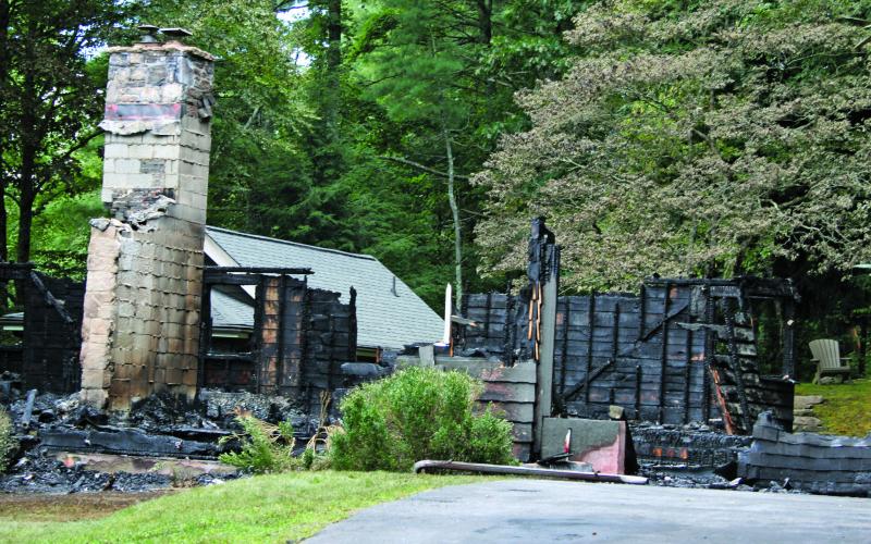 Firefighters were on scene at 275 Foreman Road for more than three hours on Friday morning fighting a blaze that totaled the structure. The cause of the fire is still under investigation.