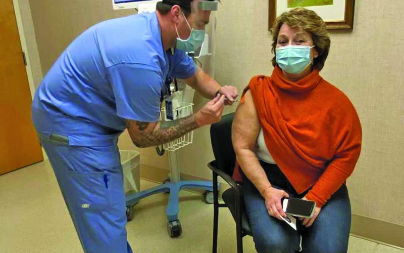 Highlands Cashiers Hospital staff began the COVID-19 vaccination process on Saturday, Dec. 19.