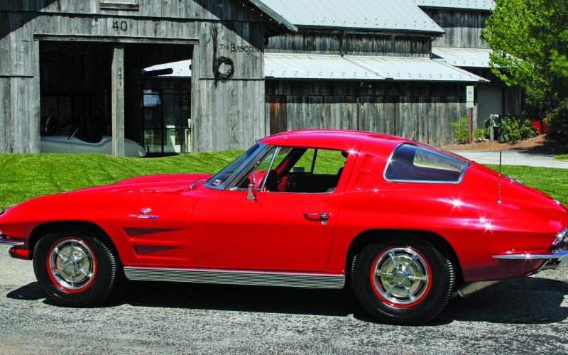 This 1963 split-window Corvette is one of the first three cars on display at The Bascom Center for Visual Arts as part of the exhibit “FreeWheeling: The Allure of the Automobile in Contemporary Art.”