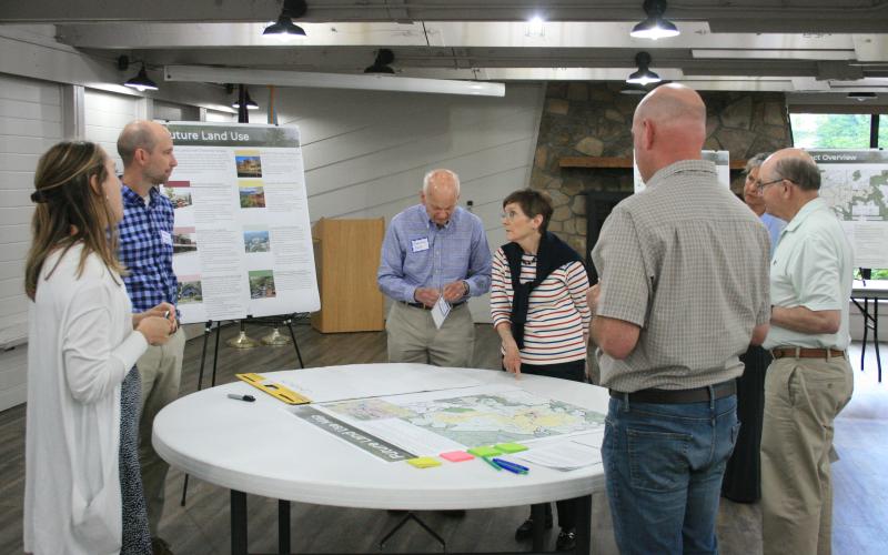 Representatives from Stewart Inc. and town staff discussed several facets of the plan, which is meant to shape the next 20-25 years of living in Highlands.