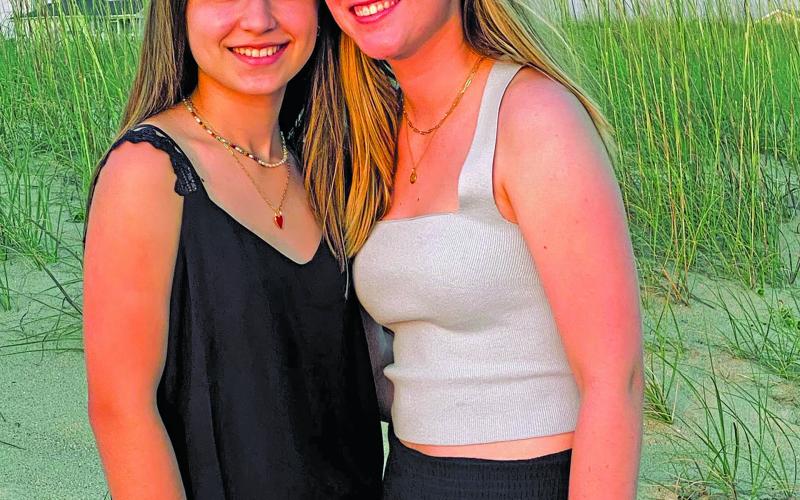 To raise awareness about melanoma Attie and Callie Crews started selling handmade bracelets.
