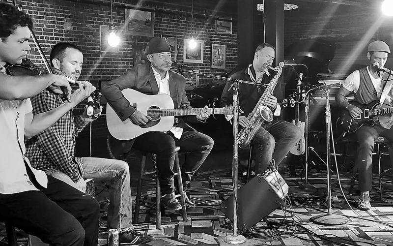 Shane Meade and the Sound said their genre is soul infused folk rock, with a splash of jazz and mountain funk.