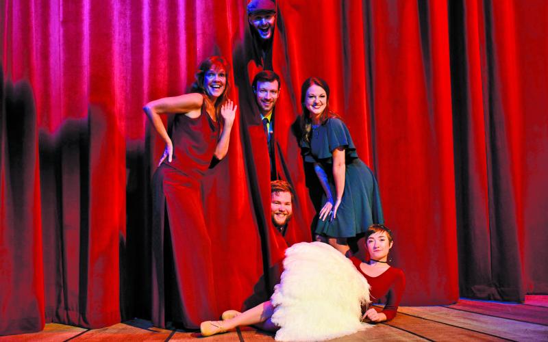The cast for the show is Bailey Baker, Andrew and Mary Fehrenbacher, Andrew Harvey and Jimmy Lewis.