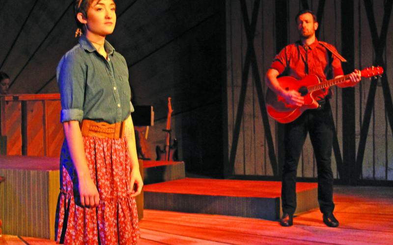 Photo by Christopher Smith/Staff Highlands local Bailey Baker returned for her eighth season at Highlands Playhouse. She is playing Trenna.