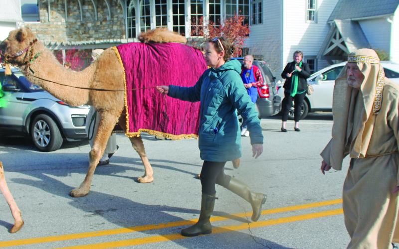 The Christmas parade this year is scheduled for 10:30 a.m.