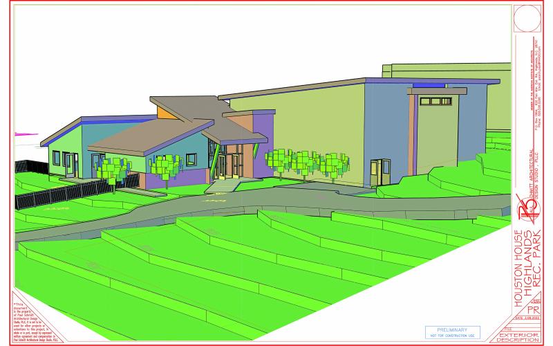 Submitted Photo An artist's rendition of what could replace the Houston House.