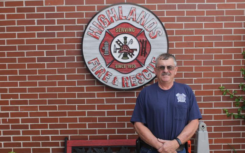 Photo by Christopher Lugo/Staff Before becoming a volunteer firefighter, Roger Lee Wilson was rejected three times.