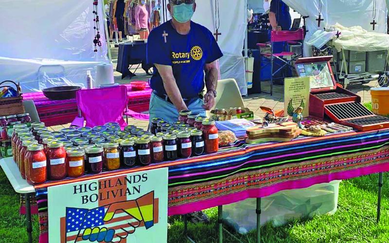 The Mountaintop Rotary Art and Craft show is scheduled for Saturday and Sunday in Kelsey-Hutchinson Founders Park.