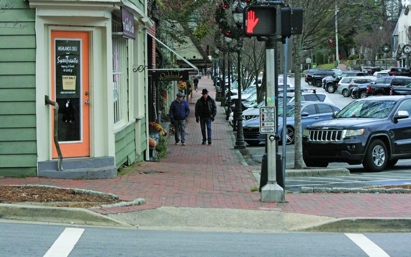 Unmarked curb ramps and a lack of truncated domes at intersections were two items mentioned in the Highlands ADA Transition Plan.