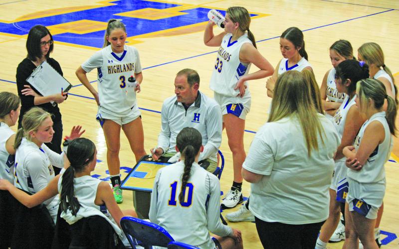 Five Highlands girls basketball players and head coach Brett Lamb will take part in the West-Midwest 1A All-star game on Saturday in Bessemer City.