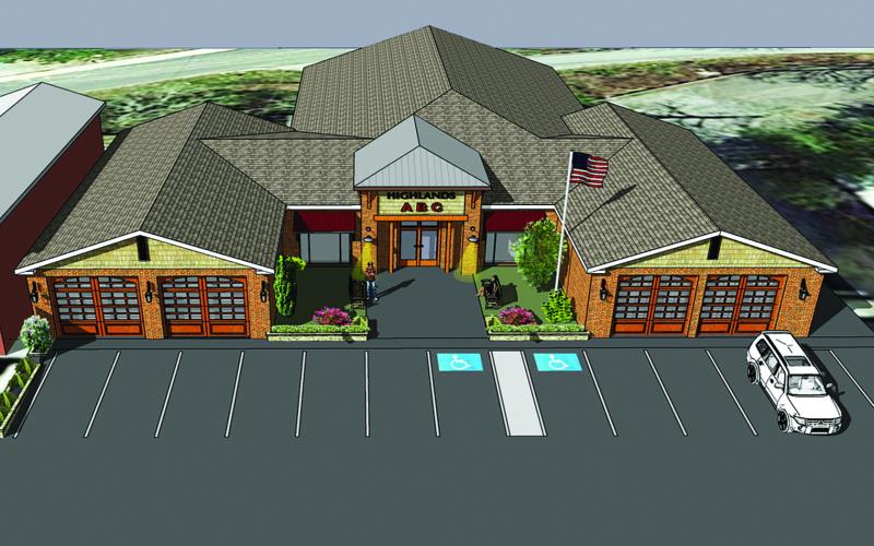 The Highlands ABC store will be relocating from Highlands Plaza to the site of the former Highlands Fire and Rescue station on Oak Street following approval from the town board on Thursday night.