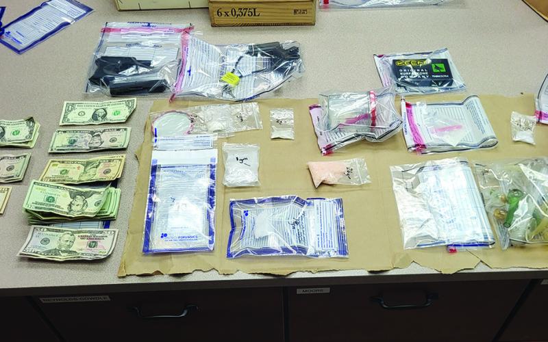 Highlands PD officers recovered methamphetamine, cash, and firearms during an investigation that led to the arrest of Robert Roland Anderson.