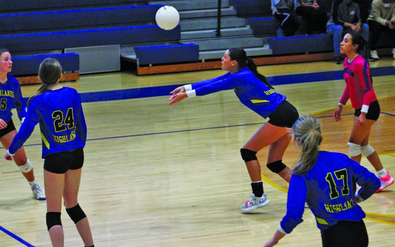 Highlands used a total team effort to beat Nantahala 3-0 on Thursday night. The Lady Highlanders are waiting to see if they make the NCHSAA 1-A State Playoffs. The brackets will be released today.