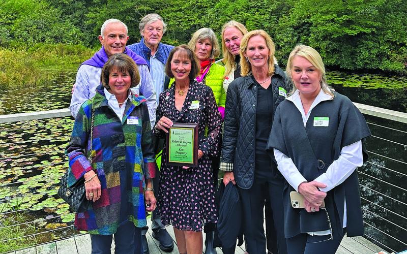 The Highlands Historical Society was presented the 2023 Robert B. Dupree Award for outstanding community service by the Highlands Chamber of Commerce.