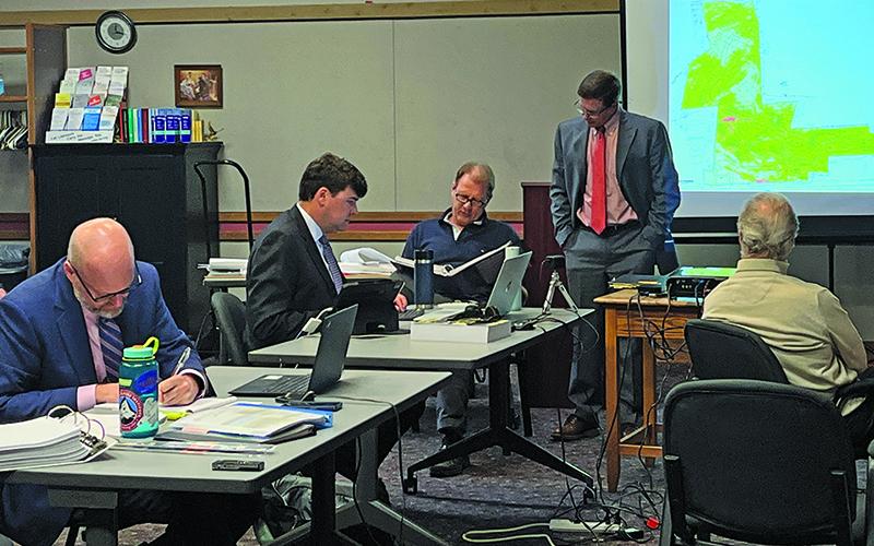 The Cashiers Marketplace hearing resumed April 9 with more expert testimony, and will continue on May 6-7.