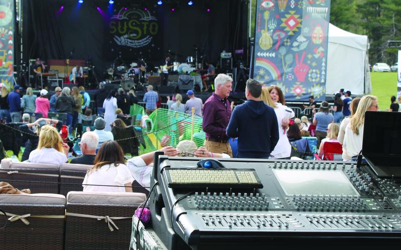 The Bear Shadow music festival will take place this weekend in Scaly Mountain.