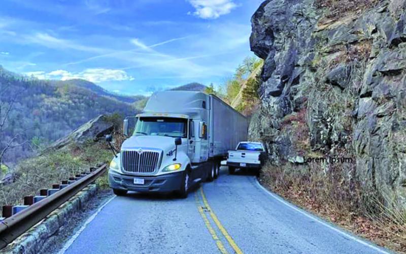 House Bill 593 will increase the fines for commercial trucking companies who send tractor trailers up the Gorge Road between Franklin and Highlands.
