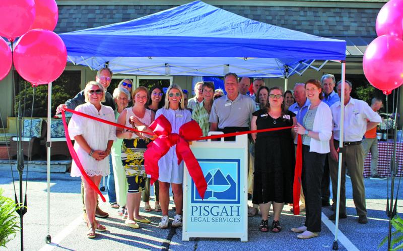 Pisgah Legal cut the ribbon on a new office in Cashiers this week.