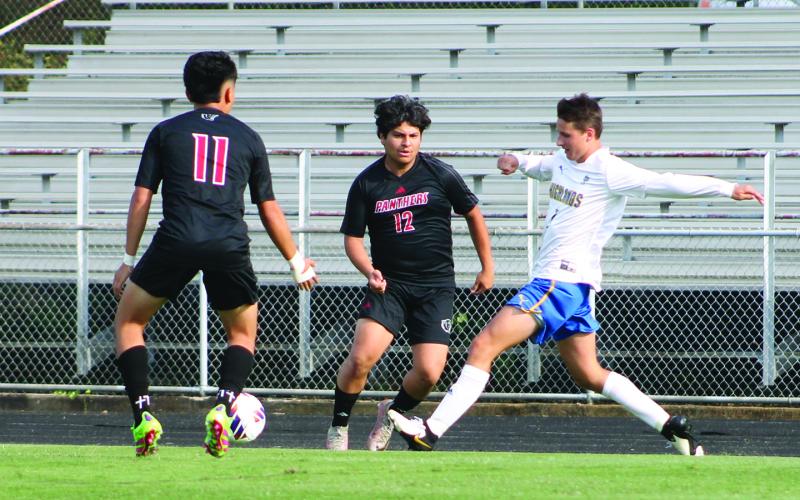 Highlands and Franklin renewed their soccer rivalry on Monday night in the season opener for both teams.