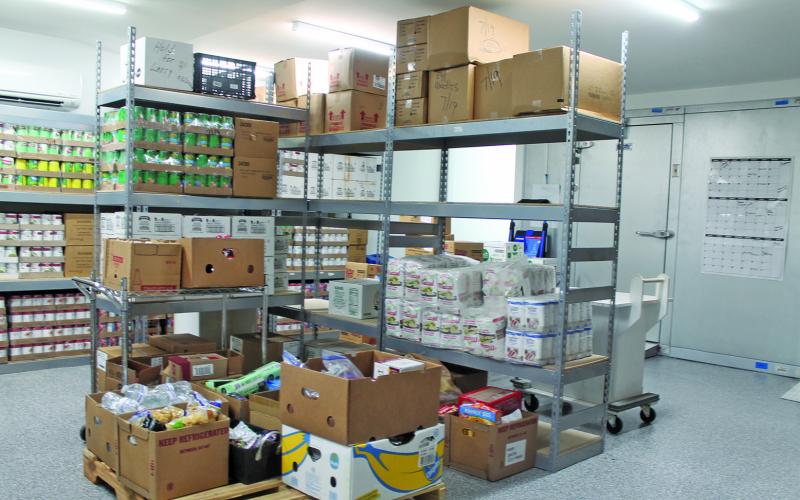 The new Fishes and Loaves food pantry on Frank Allen Road in Cashiers boasts new floors, better lighting, more overall space, and updated fixtures to better serve the community for years to come.