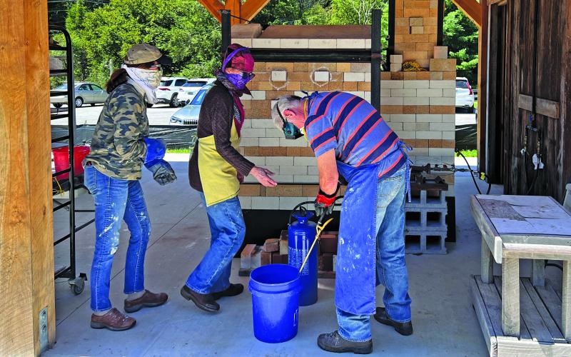 Potters and ceramic artists at The Bascom fired up a new soda kiln just in time for September classes to begin.