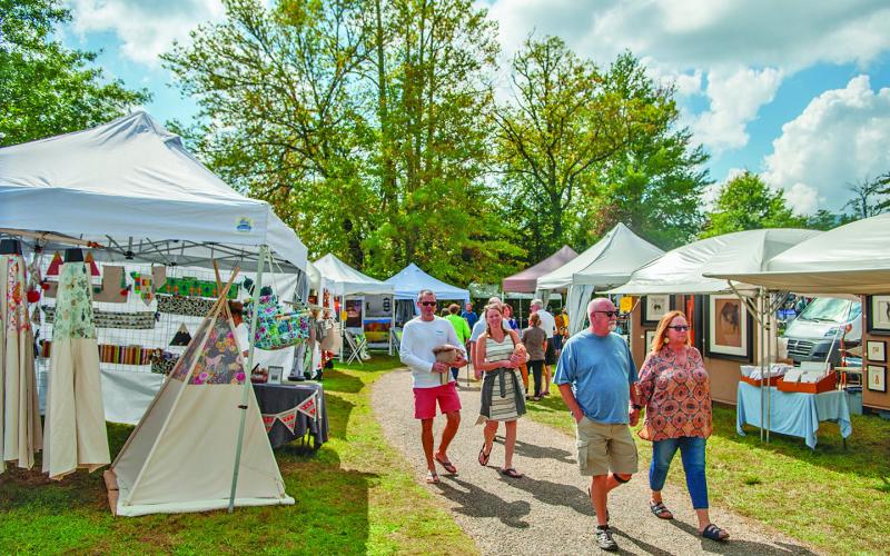 The Cashiers Valley Leaf Festival will fill The Village Green from Oct. 11-13.