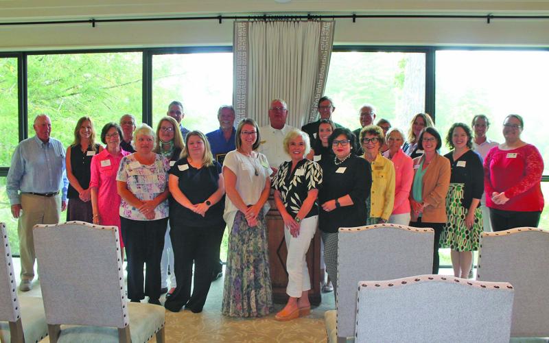 Photo by Larry Griffin/Staff Wade Hampton Golf Club awarded $350,000 in grants to 26 area nonprofits during a reception on Aug. 29.