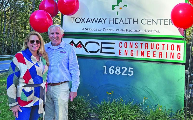 Mountain Construction Engineering officially opened its second office, this one in Lake Toxaway, on Thursday, Oct. 10.