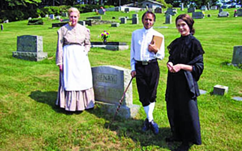 Actors will portray some of Highlands most famous’ residents throughout history during the “Walk in the Park” presented by the Highlands Historical Society on Oct. 26. Tickets can be purchased online at highlandshistory.com.