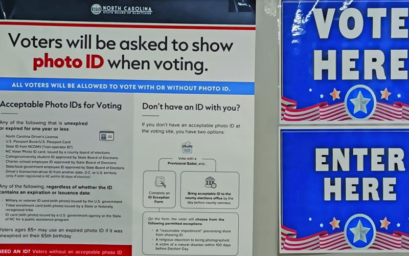 Early voting is underway in North Carolina and the Macon County voting site at Highlands Rec Center has been busy through the first week.