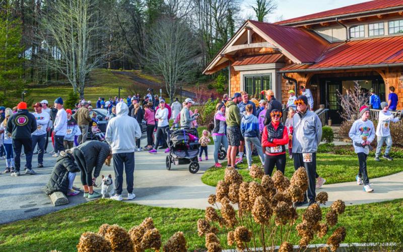 The Gobble on the Green 5K race, held each year on Thanksgiving Day, is in search of runners to fill the course.