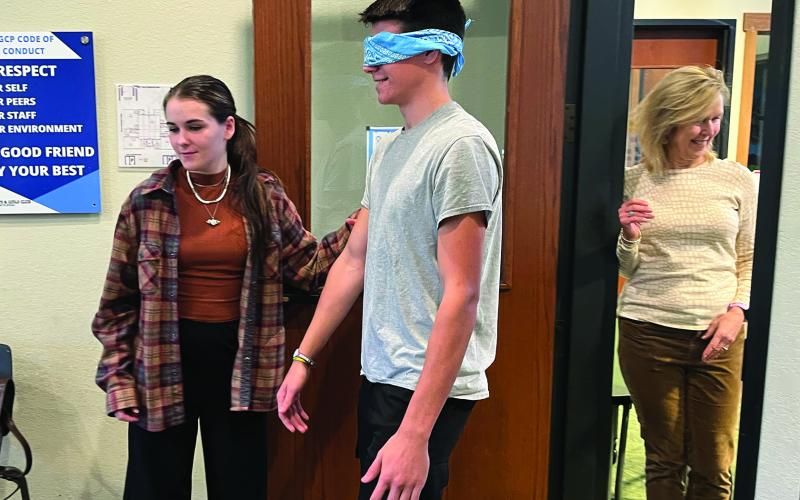 Students taking part in the Thrive 101 course learned “soft skills” through a series of individual and group exercises.