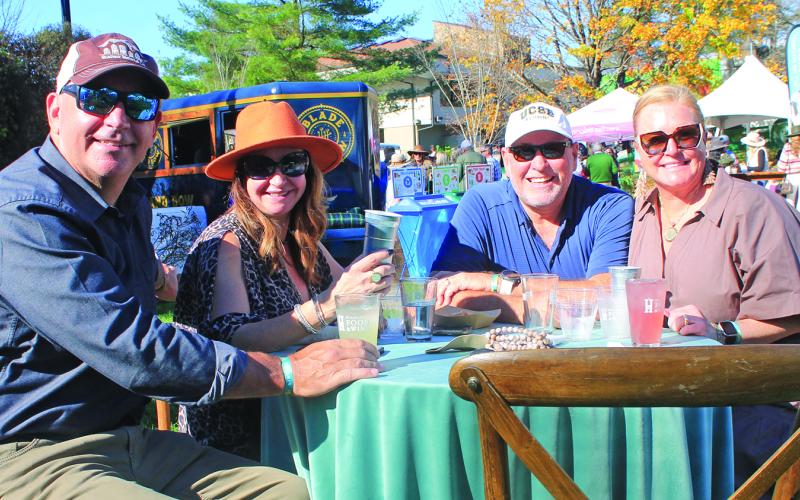 Guests at the Highlands Food and Wine Festival enjoyed perfect weather and gourmet offerings during Friday’s “Truckin’” event.