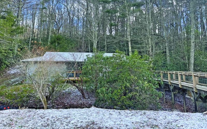 The former home of Highlands-Cashiers Animal Clinic on Cashiers Road will now serve as the office space for the Highlands Biological Foundation.