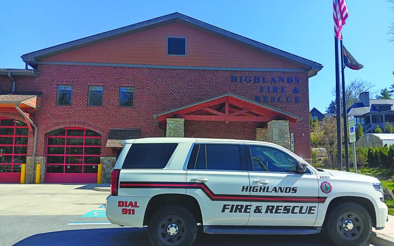 Highlands Fire and Rescue proposed adding a new truck in the upcoming budget, but that purchase has been moved to the 2026-27 budget year.